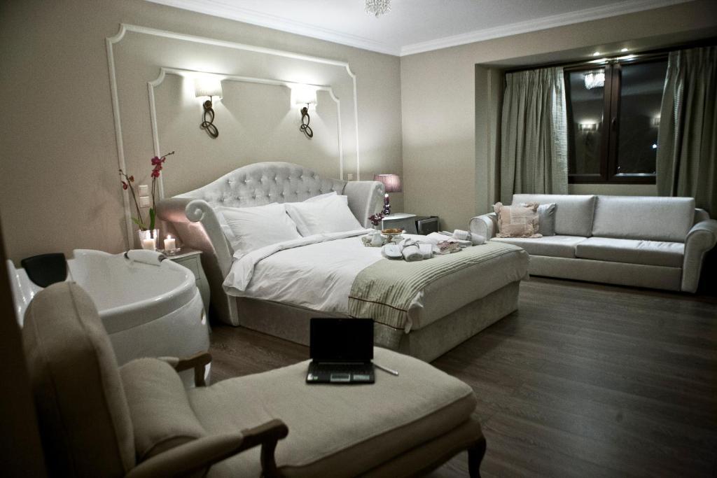 Melies Boutique Hotel Káto Loutrákion Zimmer foto